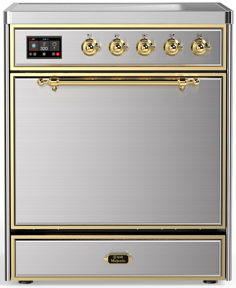 ILVE UMIB30N Majestic III 30 inch Induction Range with 4 Elements, 4 cu. ft. Oven Capacity