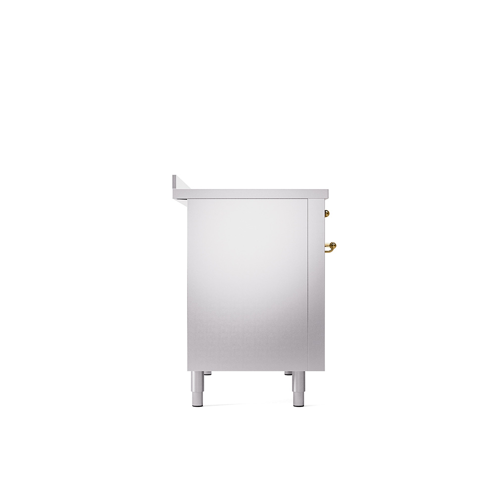 ILVE_UPI486QNMPSSG_Professional_Plus_II_48"_Dual_Fuel_Range_left_side