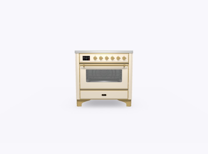 ILVE_UMI09NS3AWG_Majestic_II_36_Induction_Range_Front_View