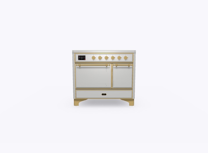 ILVE_UMDI10QNS3SSG_Majestic_II_40_Induction_Range_Front_View