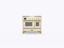 ILVE_UMD10FDNS3AWG_Majestic_II_40"_Dual_Fuel_Range_Front_View