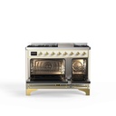 ILVE_UM12FDNS3AWG_Majestic_II_48_Dual_Fuel_Range_Front_View