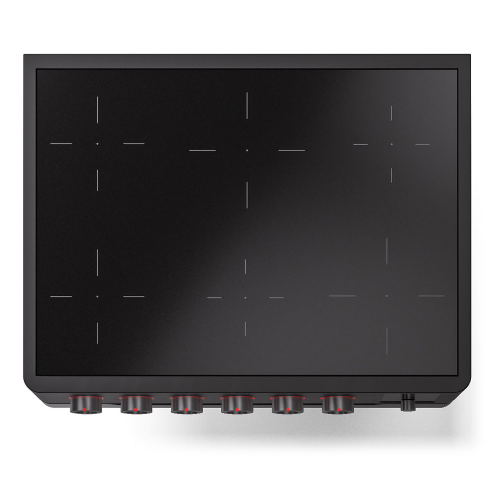 ILVE_UPMI09S3MK_Panoramagic_36"_Induction_Range_top_view