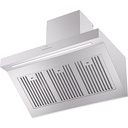 ILVE_UAGQ36SS_Professional_Plus_II_Range_Hood_Angled_View