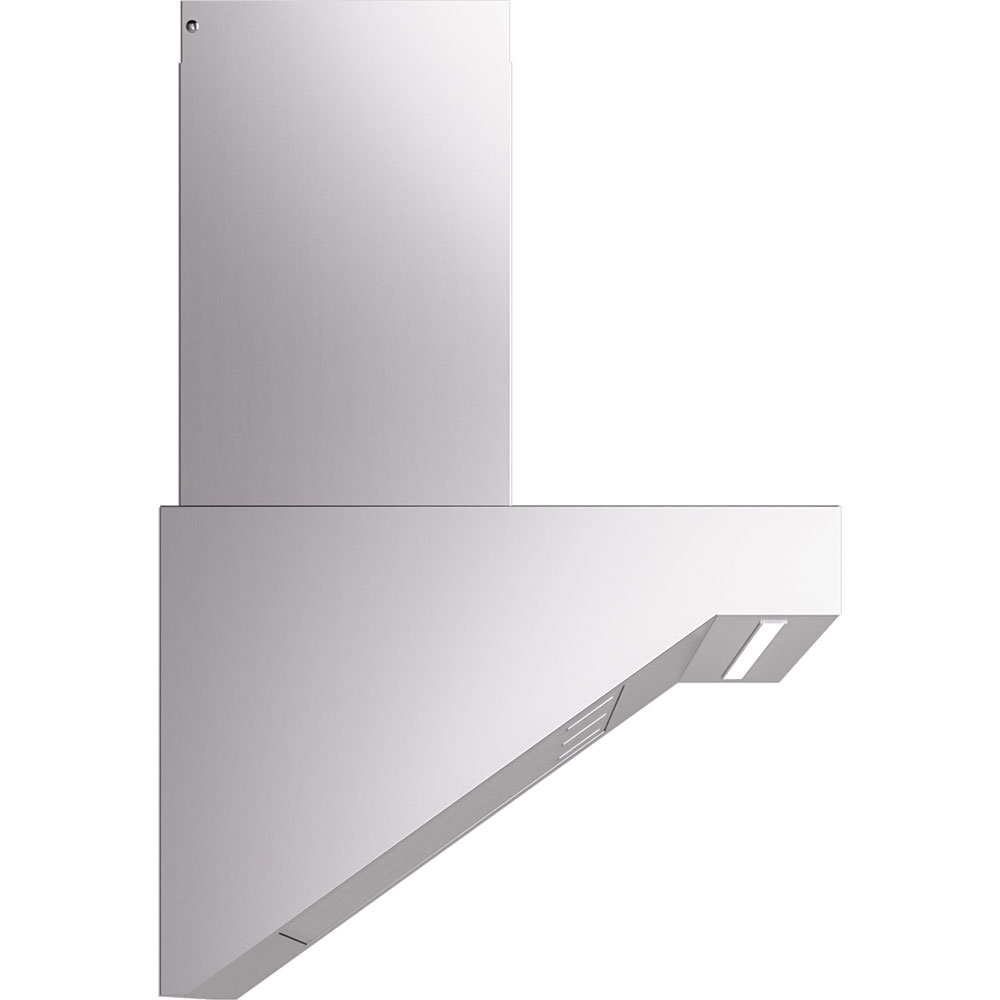 ILVE_UAGQ36SS_Professional_Plus_II_Range_Hood_Side_View