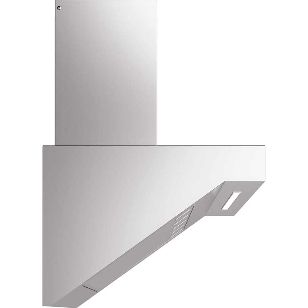 ILVE_UAGQ60SS_Professional_Plus_II_Range_Hood_Side_View