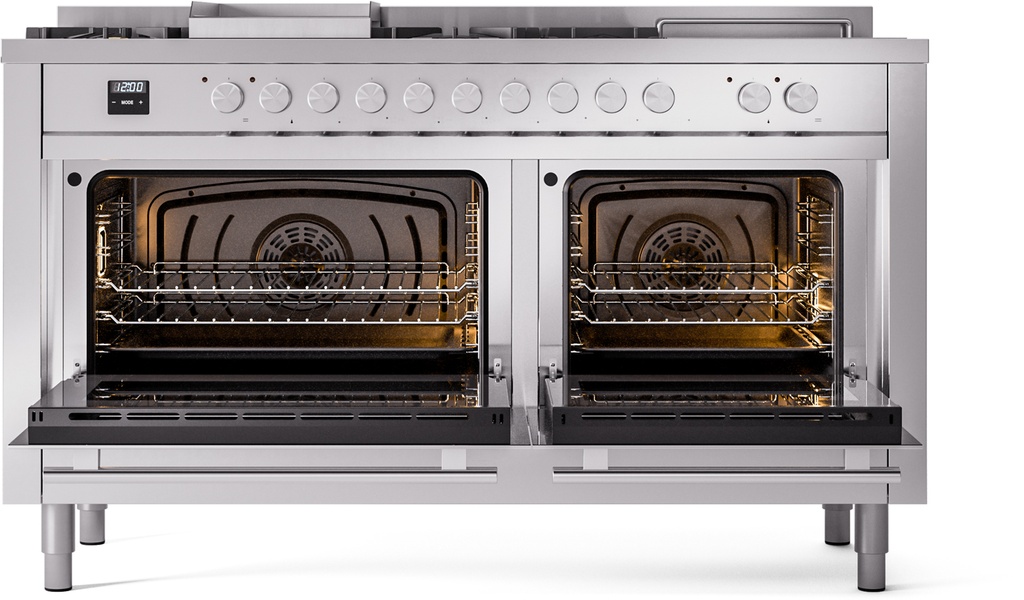 ILVE_UP60FSQMPSS_Professional_Plus_II_oven_door_opened