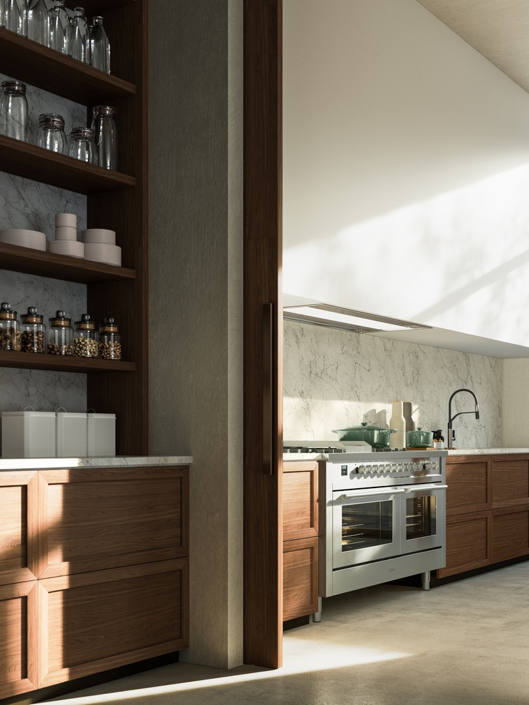 ILVE Professional Plus II 60" UP60FSQMPSS Dual Fuel Range, lifestyle