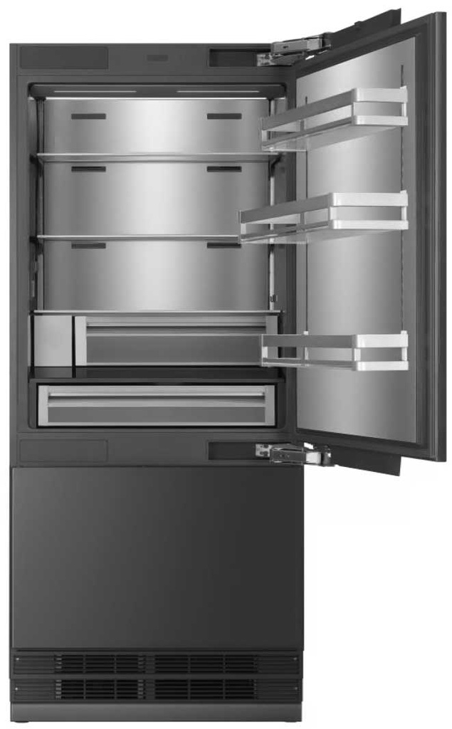 ILVE URBM36S 36 inch Built-In Bottom Freezer Refrigerator with 19.8 cu. ft. Capacity, Reversible Door, Energy Star, Sabbath Mode 