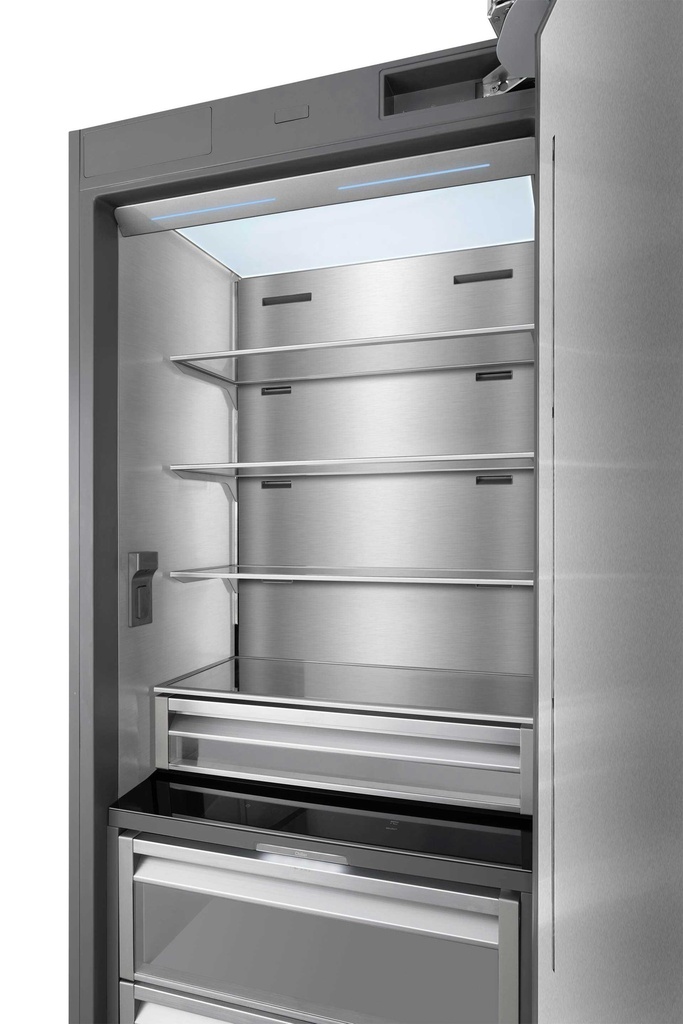 ILVE URFC24SNW 24 inch Refrigerator Column with 12.5 cu. ft. Capacity, Internal Water Dispenser