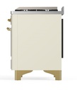 ILVE UM15F Majestic II 60 inch Dual Fuel Range with 9 Burners, Griddle