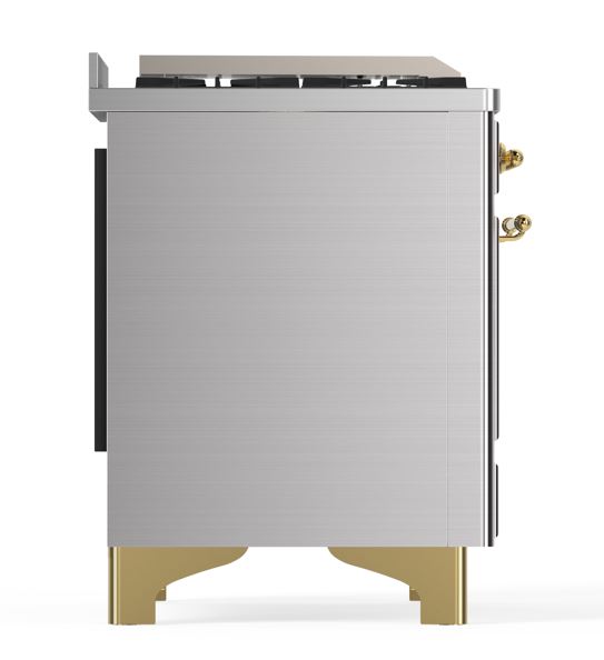 ILVE UM15F Majestic II 60 inch Dual Fuel Range with 9 Burners, Griddle