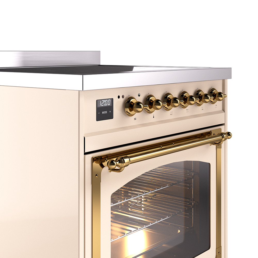 ILVE_UNI304NMPAWG_Nostalgie_II_30"_Induction_Range_details