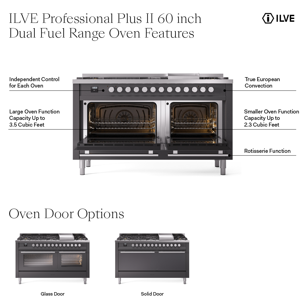 UP60FSQMPBG - oven features
