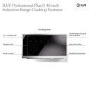 UPI486QMPBG - Cooktop features