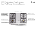 UPD40FQMPSS - Cooktop features