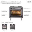 UP36FQMPSS - Oven features