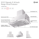 UAM100SS - Hood Features