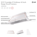 UANB60SSG - Hood Features