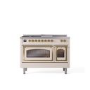 ILVE_UN48FSNMPAWG_Nostalgie_II_48"_Dual_Fuel_Range_front_view
