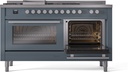 ILVE_UP60FSWMPBG_Professional_Plus_II_side_oven_door_opened