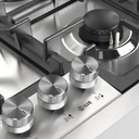 ILVE UHCPT75SS close up on knobs
