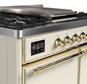 ILVE UMD10F Majestic II 40 inch Dual Fuel Range with 6 Burners, Griddle
