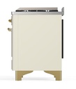 ILVE UMD10F Majestic II 40 inch Dual Fuel Range with 6 Burners, Griddle