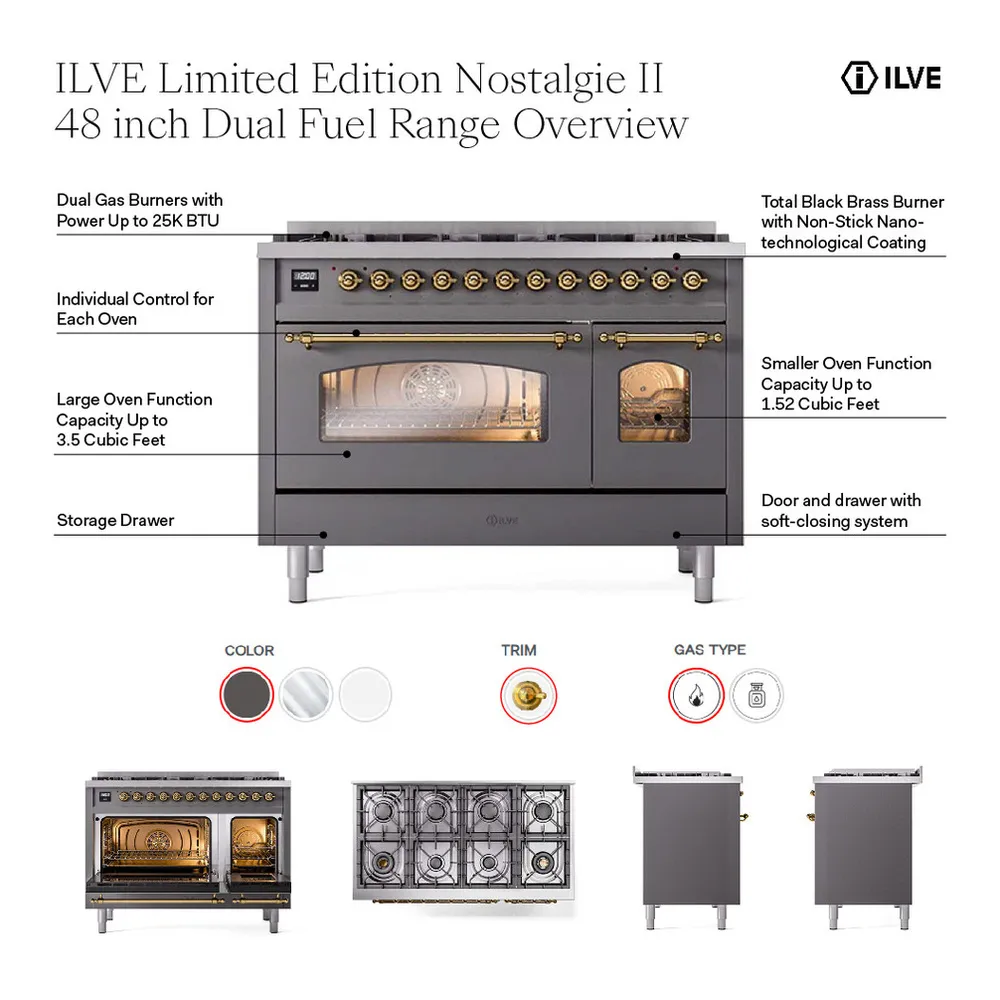 ILVE UP488NMPMGPLP infographic