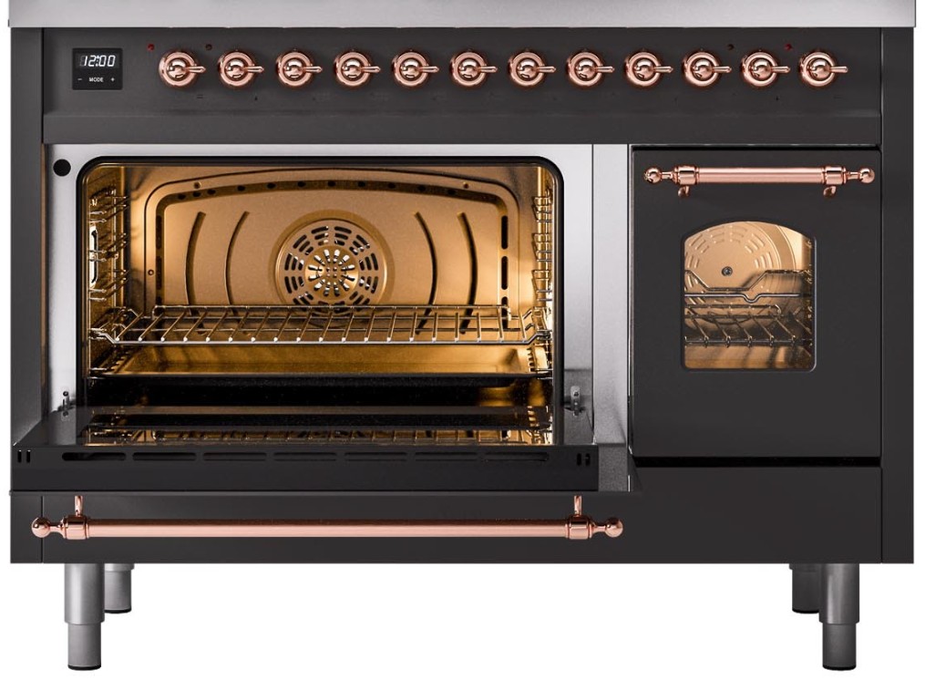 ILVE UP488NMPMGPLP main oven door opened