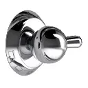 ILVE Chrome Knobs and Handle Bundle for 36 inch Nostalgie Induction