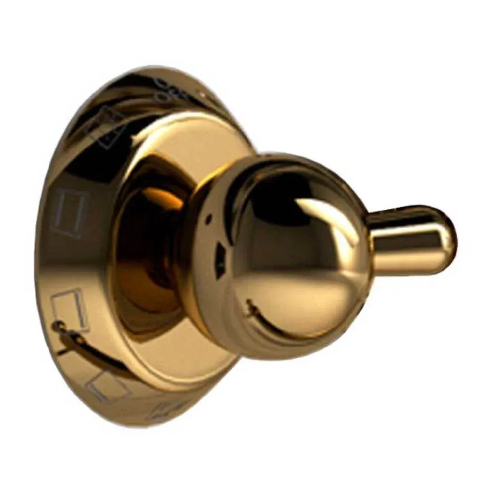 ILVE Brass Knobs and Handle Bundle for 48 inch Nostalgie Induction