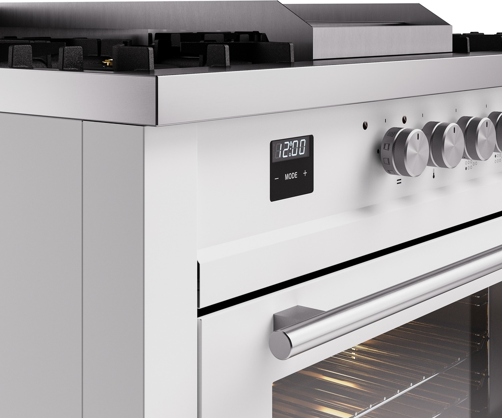 ILVE UP60FSQMPSS Professional Plus II 60" Dual Fuel Range, details