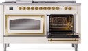 ILVE_UN60FSNMPAWG_Nostalgie_II_60"_Dual_Fuel_Range_side_oven_door_opened