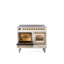 ILVE_UNDI406NMPAWG_Nostalgie_II_60"_Dual_Fuel_Range_main_oven_door_opened