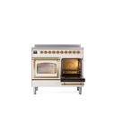 ILVE_UNDI406NMPAWG_Nostalgie_II_60"_Dual_Fuel_Range_side_oven_door_opened