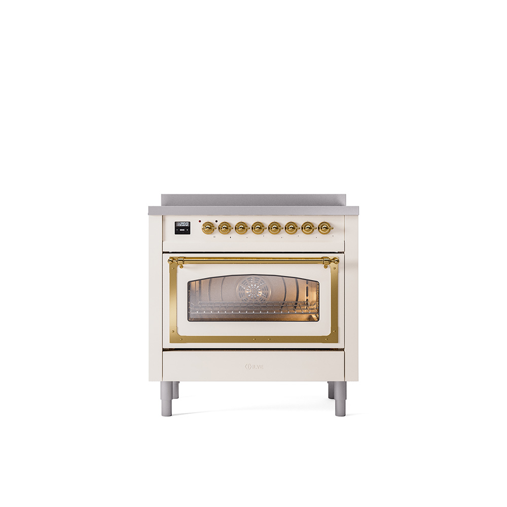 ILVE_UNI366NMPAWG_Nostalgie_II_36"_Induction_Range_front_view