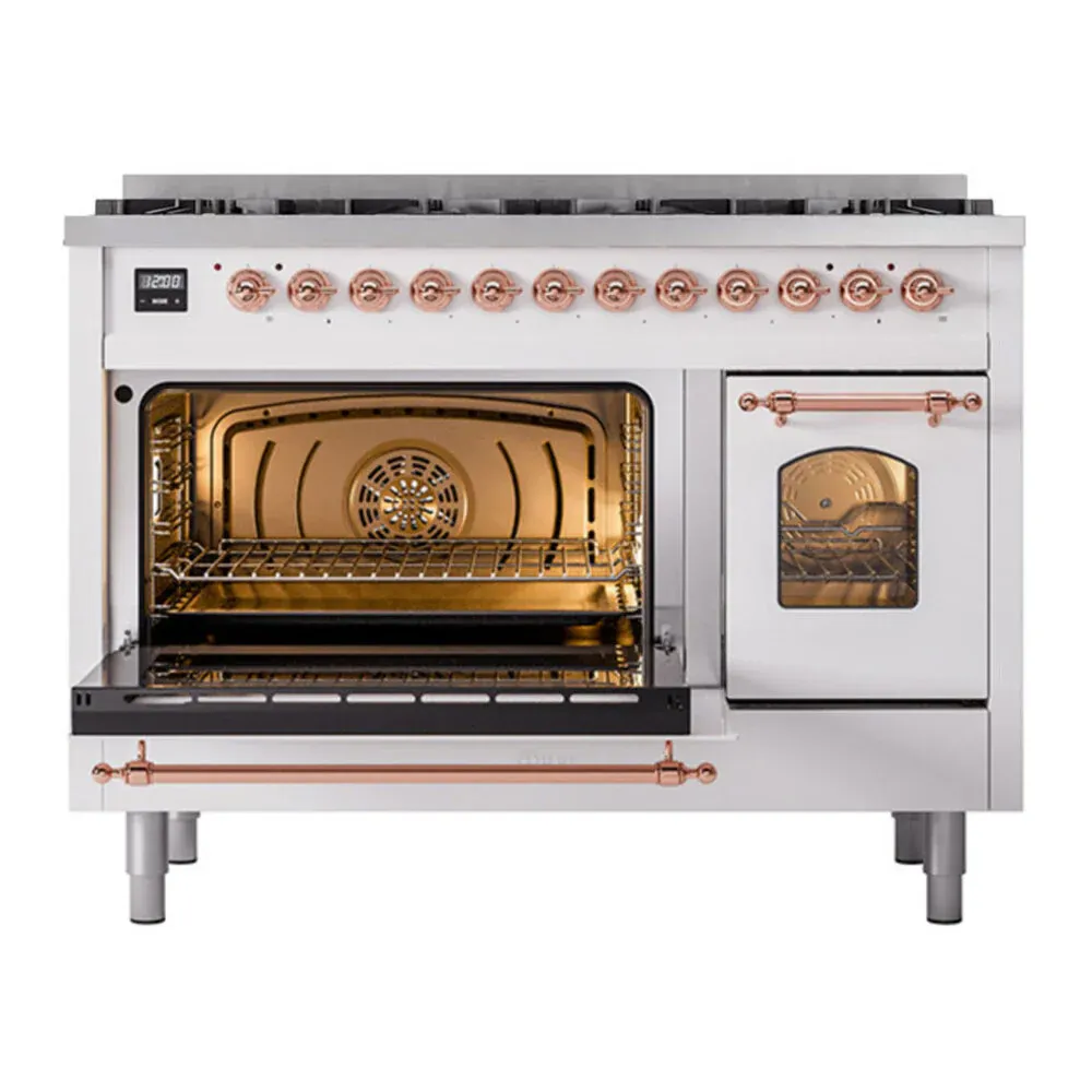 ILVE UP488NMPWHP main oven door opened