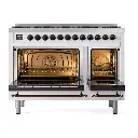 ILVE UP488NMPWHBLP oven doors opened