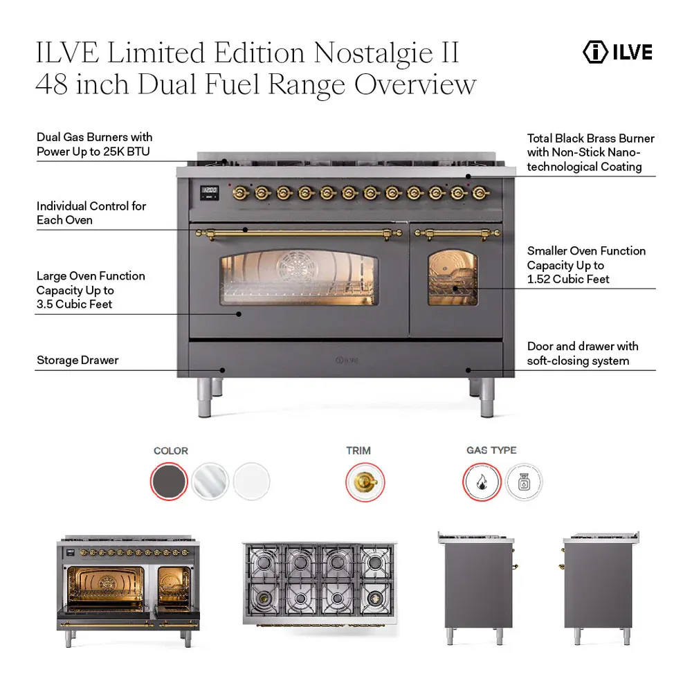 ILVE UP488NMPSSBLP infographic
