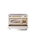 ILVE_UNI486NMPAWG_Nostalgie_II_48"_Induction_Range_drawer_opened