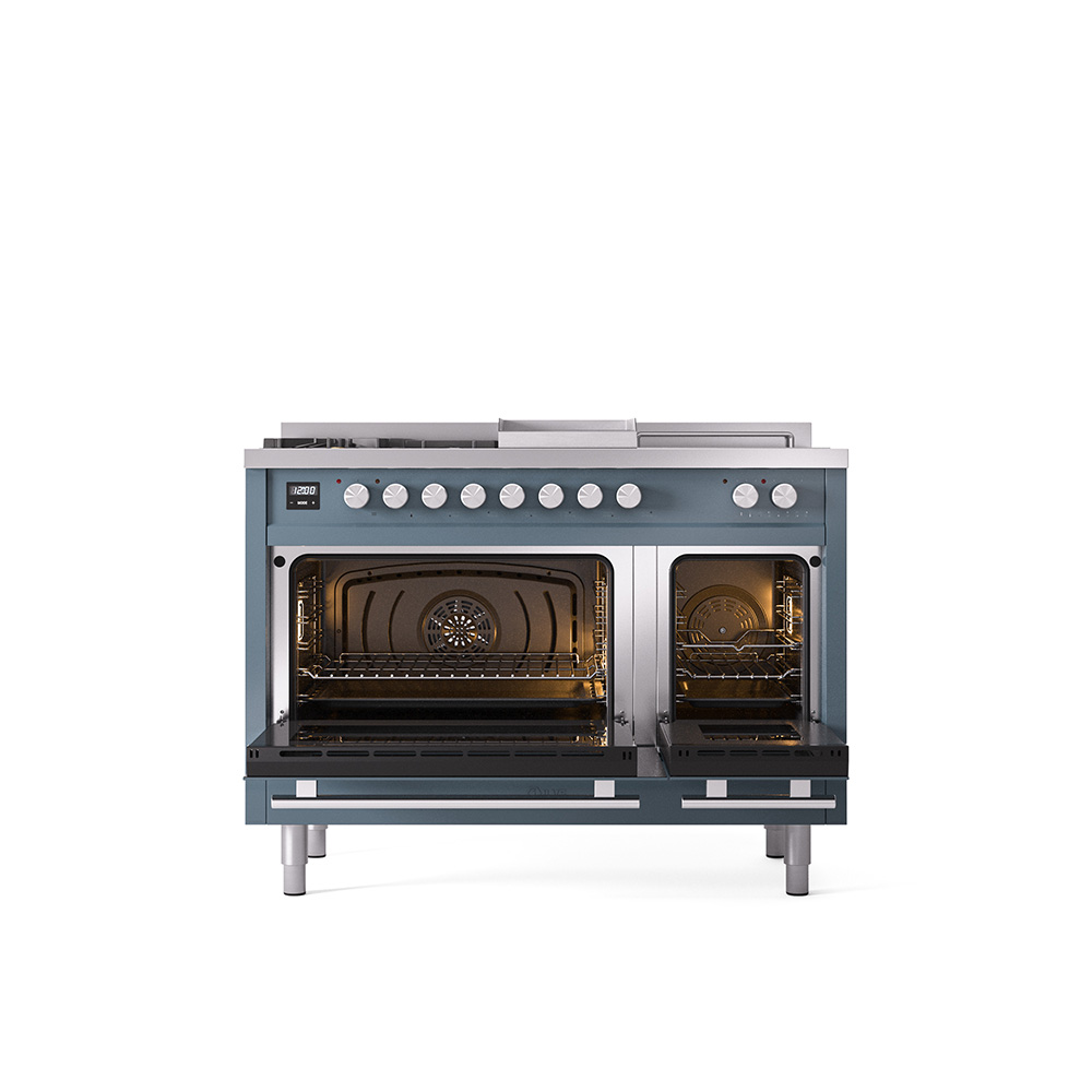 ILVE_UP48FSQMPBG_Professional_Plus_II_oven_door_opened