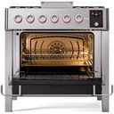 ILVE_UPM09FDS3SS_Panoramagic_Dual_Fuel_Range_oven_door_opened