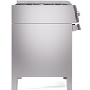 ILVE UPM09FDS3 Panoramagic 36" Dual Fuel Range ILVE_UPM09FDS3SS_Panoramagic_Dual_Fuel_Range_Left_Angle