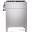 ILVE UPM09FDS3 Panoramagic 36" Dual Fuel Range ILVE_UPM09FDS3SS_Panoramagic_Dual_Fuel_Range_Right_Angle