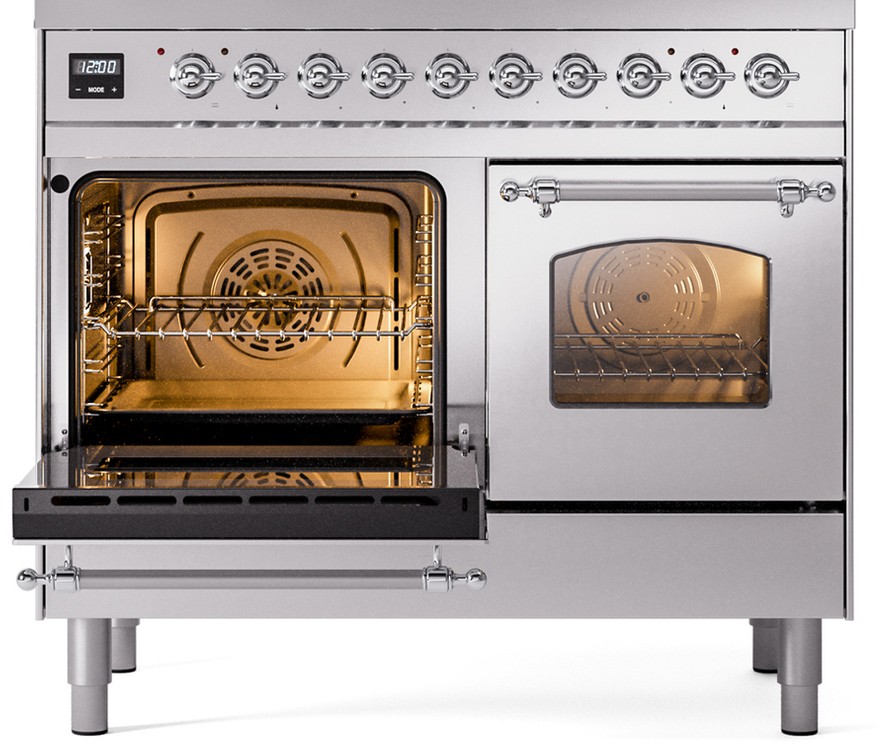 ILVE UPD406NMPSSCLP main oven door opened