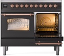 ILVE UPD406NMPMGPLP aux oven door opened
