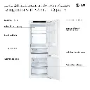 ILVE URBM22SIWPRY 24 inch Built-In Bottom Freezer Refrigerator with 8.6 cu. ft. Capacity, Automatic Ice Maker, in Panel Ready
