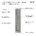 ILVE UWFC18BNNPRY 18 inch Built-In Triple Zone Wine Column with 68 Bottle Capacity, in Panel Ready