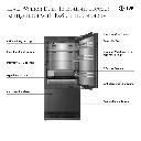 ILVE URBM36SIWPRY 36 inch Built-In Bottom Freezer Refrigerator with 19.8 cu. ft. Capacity, Reversible Door, Energy Star, Sabbath Mode 